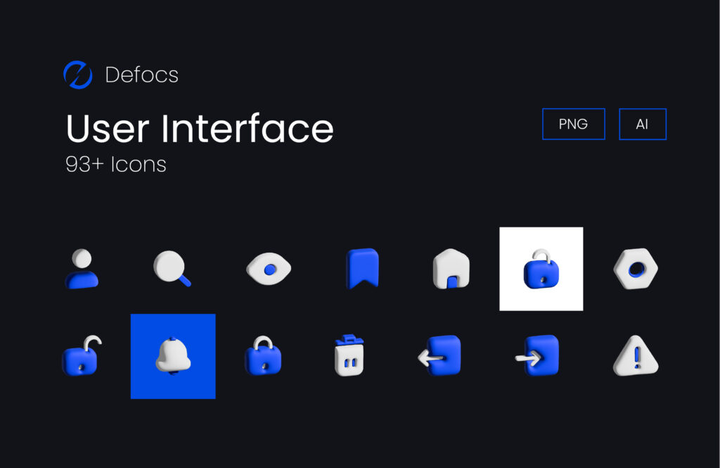 Free user interface icon packs