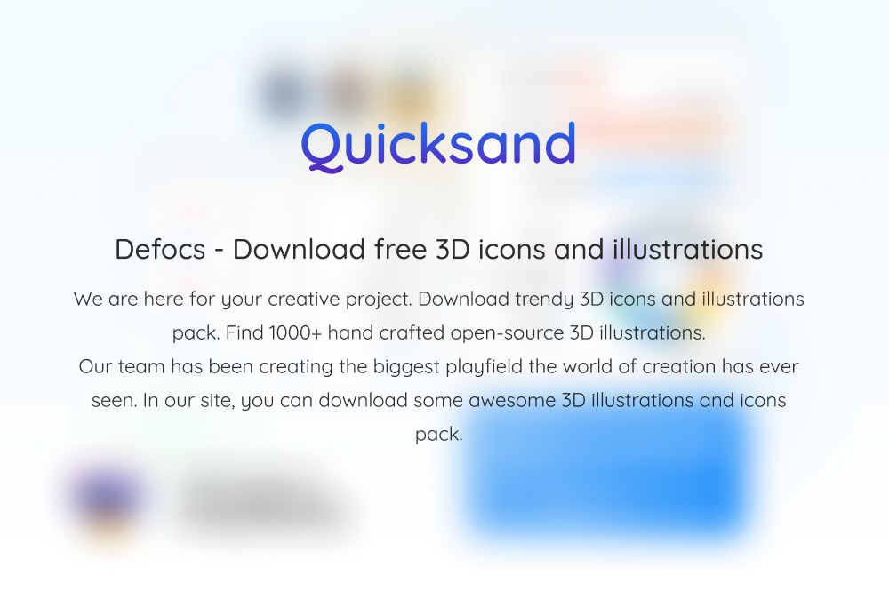 Trending Fonts For Website 2024 Defocs   Quicksand Font 