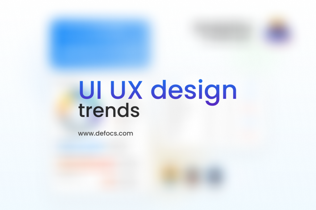 UI UX design trends