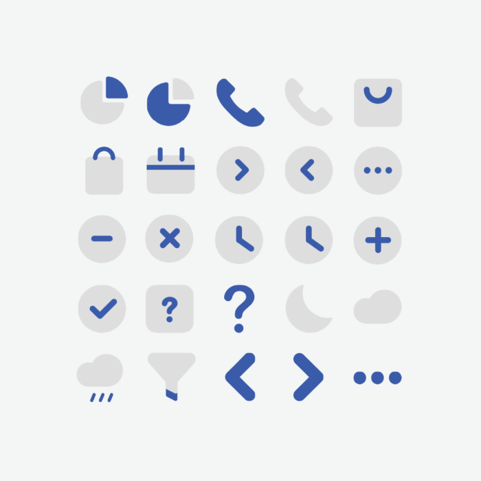 User interface icons