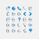 Interfaces 3D Icon pack