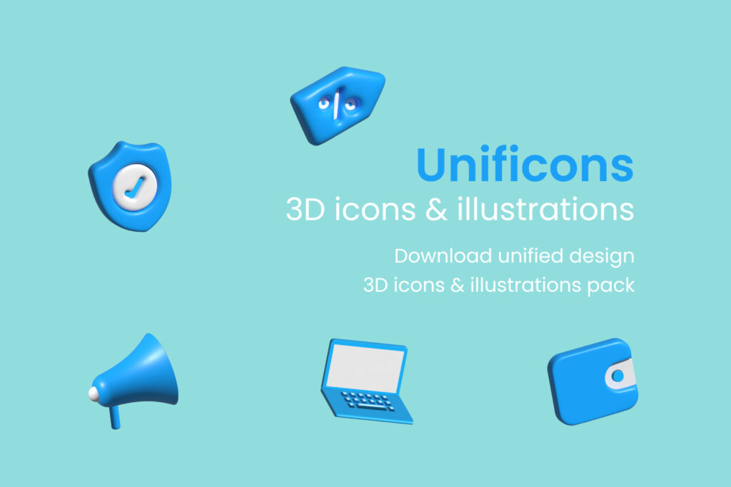 3D Illustrations for UI UX Designers