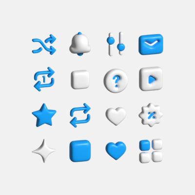 Music 3D Icons pack