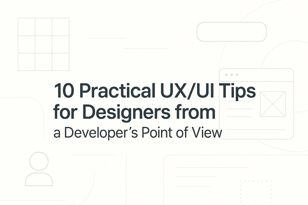 10 practical UX tips for designers